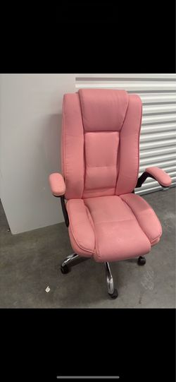 Pink High-Back Executive Office Chair-( Moving Sale )- Has To Go ASAP ,