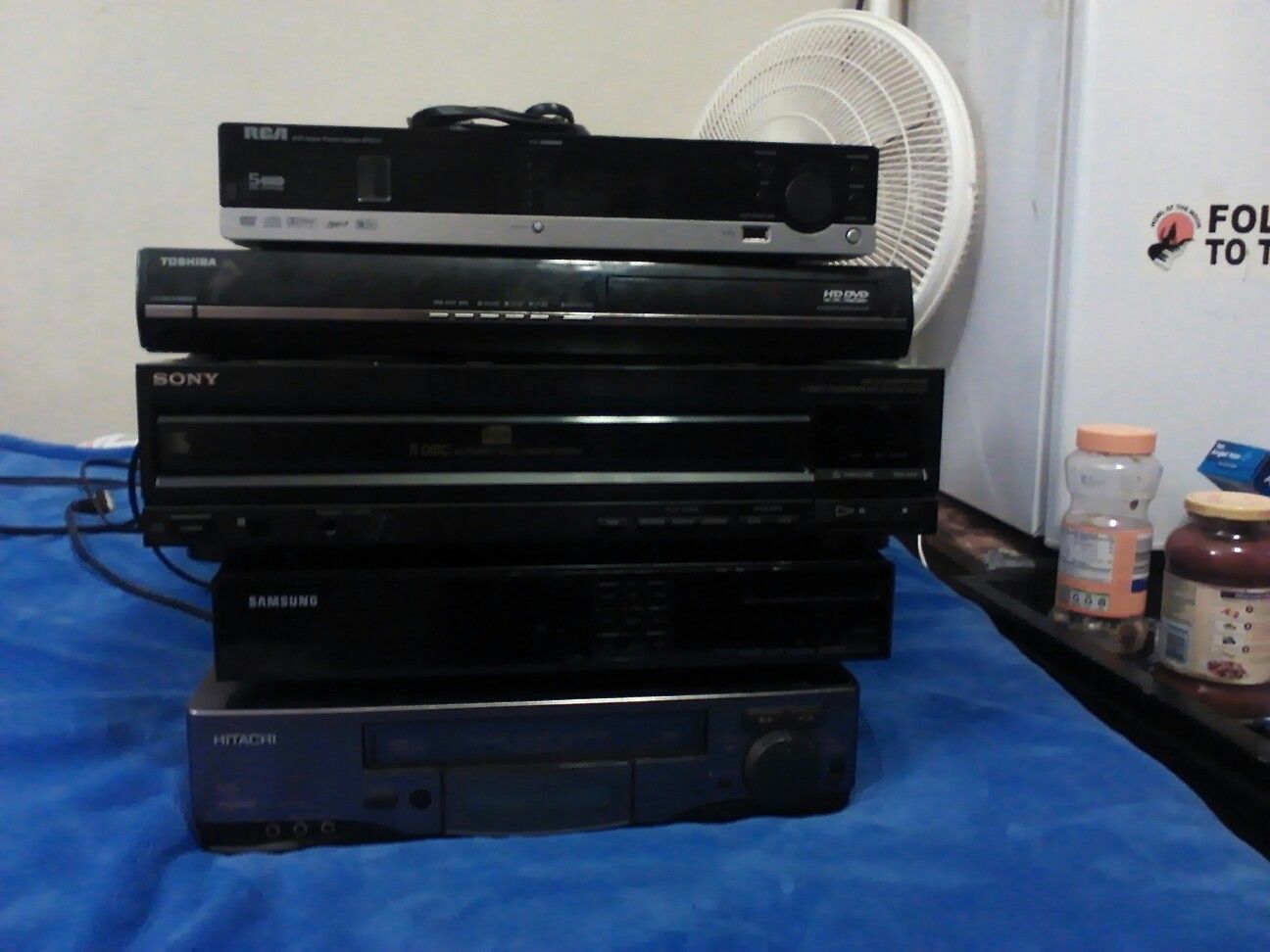 DVD players etc