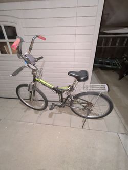 Modified folding bike