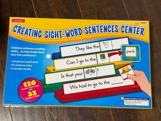 Lakeshore Creating Sight word Sentences