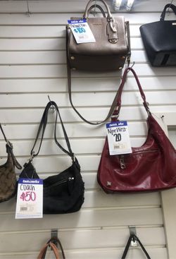 Hand bags and women wallets