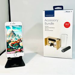 Apple iPhone 7 32GB UNLOCKED Fully Functional With Case//Protector + Charger