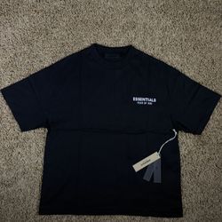 **New w/Tags** Fear of God Essential T Shirt (Black) Size Small