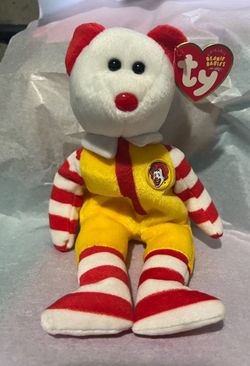 Ty Beanie Baby RONALD McDONALD the Bear 8.5" 2004 Convention Exclusive