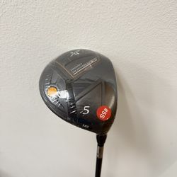 **New XXIO X Black Fairway Wood #5/18 Degree w/ Graphite Miyaki AX-1 in Stiff flex  (47g) for Right- Handed Golfer + Headcover