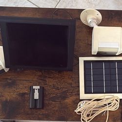 Ring Camera X 2 - With Solar Panels And Batteries. Ready To Be Used! 