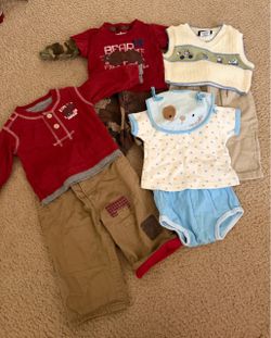 Lot of baby boy 0-3 months, 3 months, 6 months outfits sets $10 takes all
