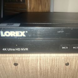 Lorex 4k ultra HD NVR