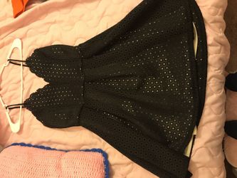 Black Dress size M- used once