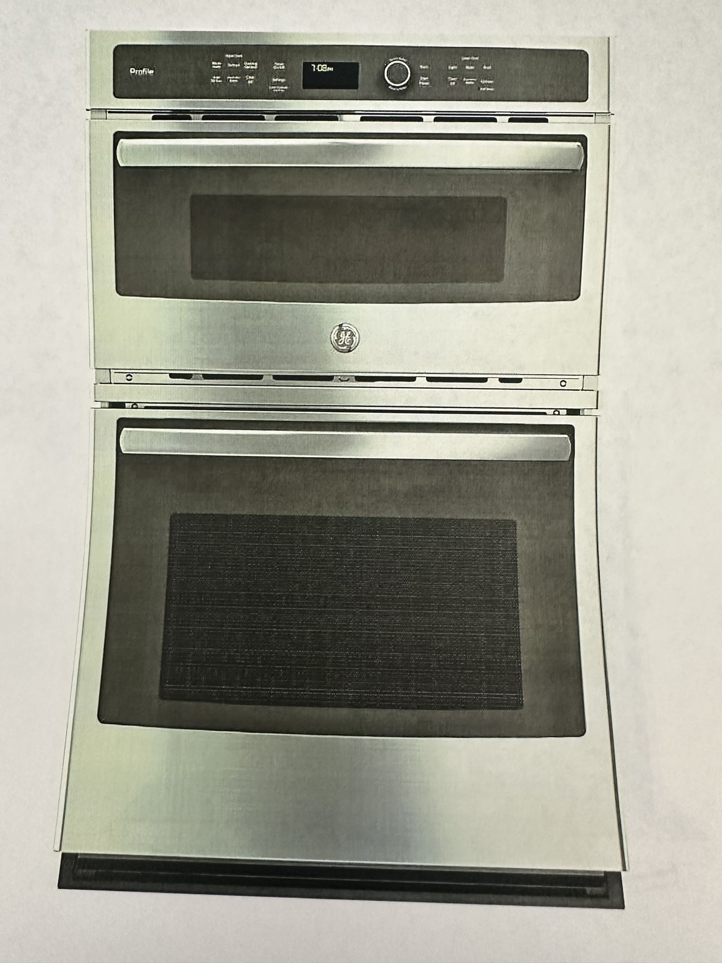 GEPR 27” Electric Combo Oven SS Wall Oven Gently used