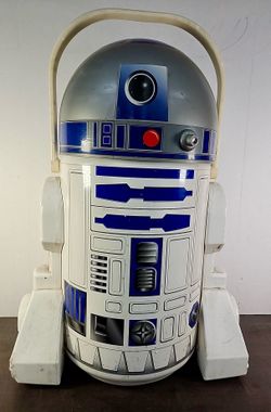 R2-D2 Kooler Kraft Plastic Cooler Jug Star Wars Themed  27" tall