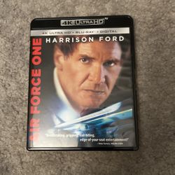 Air Force One 4K and Blu-Ray