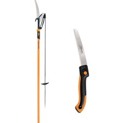 Fiskars 12' Tree Pruner & 7" Folding Saw