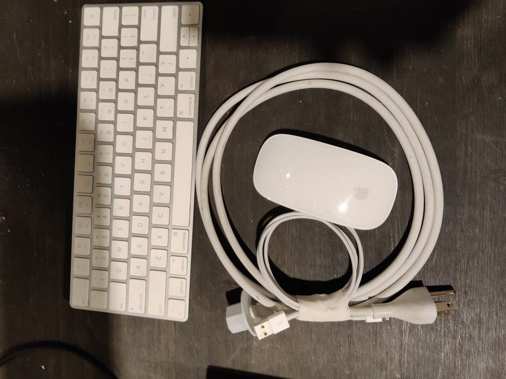 MAC Accessories Magic Mouse Magic Keyboard and Power Cable Charging Cable