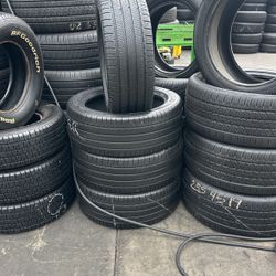235/45R18 MICHELIN A SET OF FOUR USED TIRES