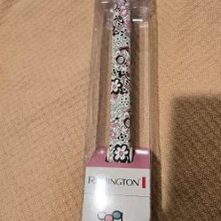 💥Weekly Deal: New!Remington Ceramic Hair Iron /straigh Pink Design. Ceramic plates 400•F high heat ( reseda) Limited Edition
