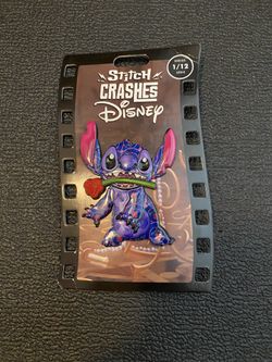 Stitch Crashes Disney Pin