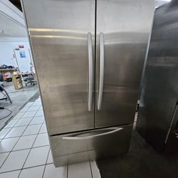 42" KITCHENAID BUILT IN FRENCH DOOR STAINLESS STEEL REFRIGERATOR 
