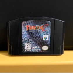 Turok 2 Seeds Of Evil for Nintendo 64 n64 video game console system Two II