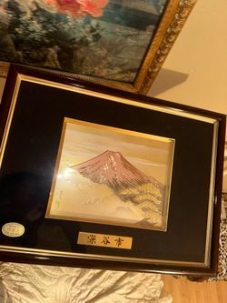 Mount Fuji art