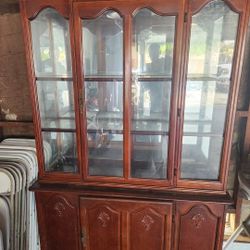 Wooden China Cabinet 