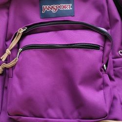 NEW Jansport Purple Backpack 