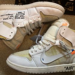 Off White Air Jordan 1 Euro 11.5 