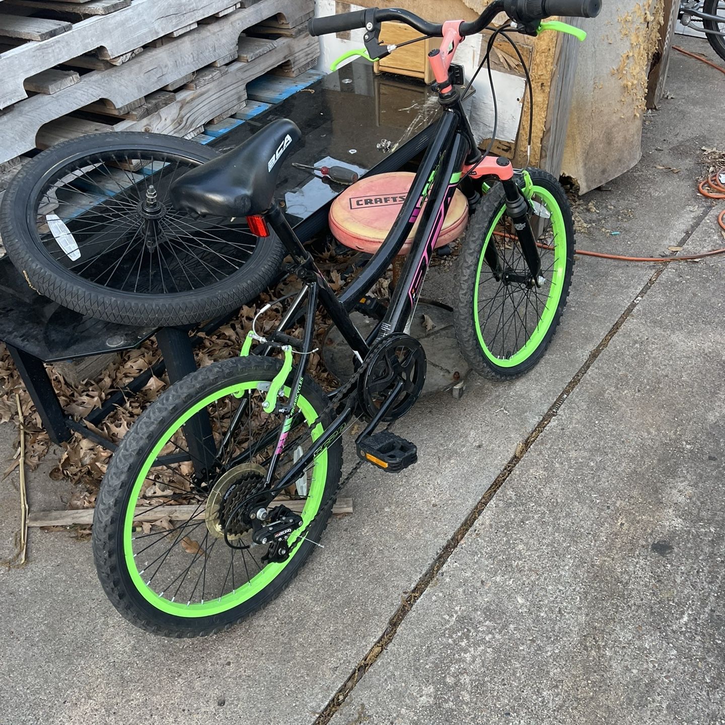 bca sc20 20 6 speed bmx bicycle 20" Crossfire 6-Speed Boys Mountain Bike, Blue/Green BicycleYAAD BCA 20" Crossfire 6-Speed Boy's