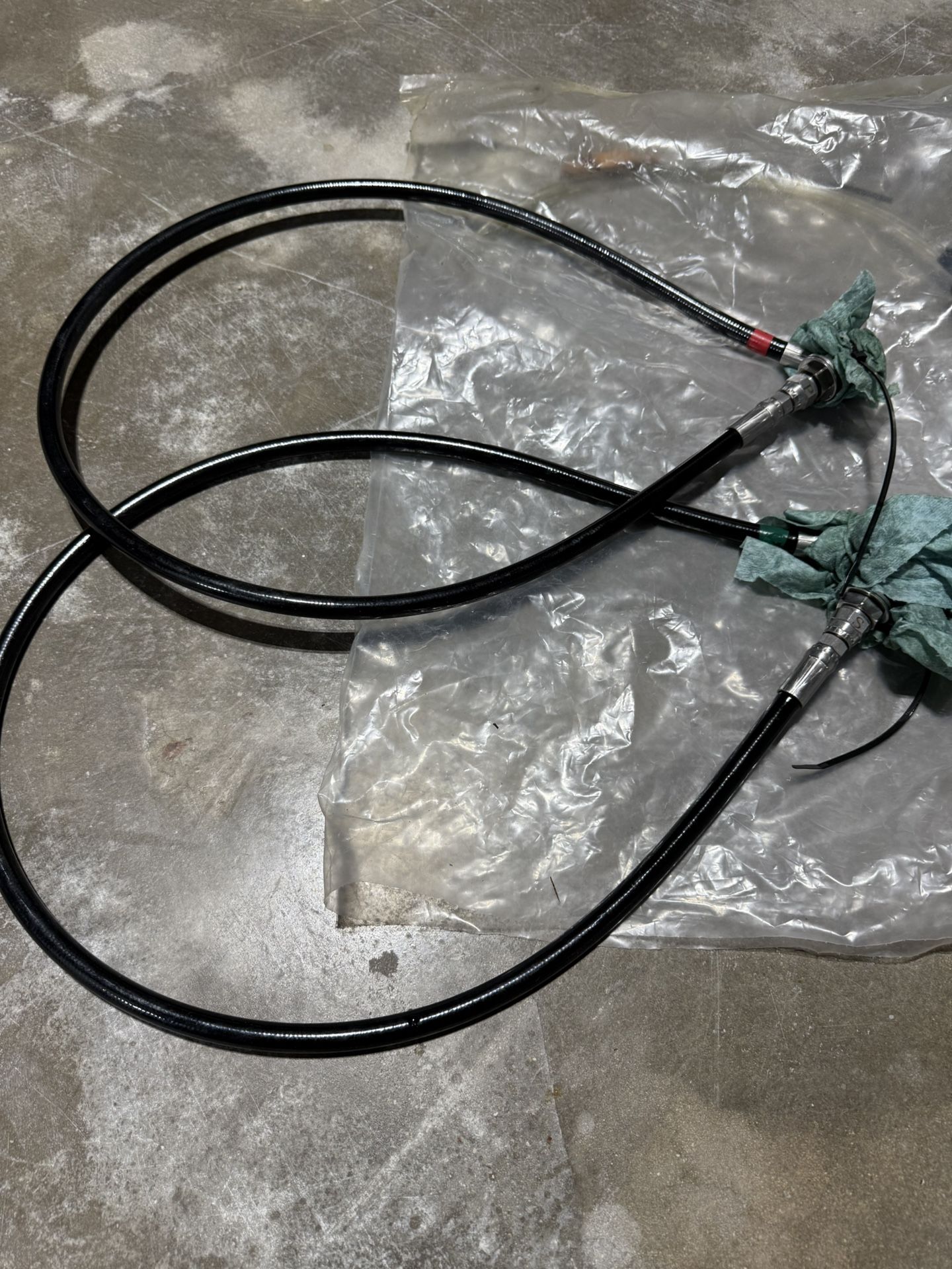 Port and Starboard Steering Lines