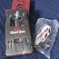 Ghost Face Sideshow 1/6 Scale Collectible Figure & Bloody Ghostface Phunny Plush Doll