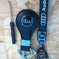2 New Audi Keychains 