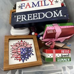 4th Of July /Summer Time Decor