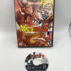 Dragon Ball Z Budokai Nintendo GameCube Black Label DBZ Goku Vegeta Gohan cell