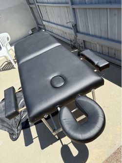 Massage Table / Lashing Table + Chair