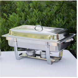 Chafing Dish Buffet Stainless Steel 10 Quart