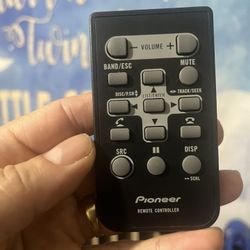Pioneer Car Stereo Remote Control 