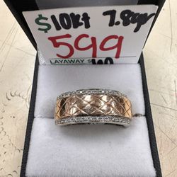 Men’s Two-tone Ring 