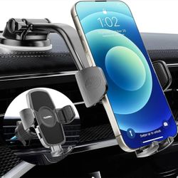 Universal Phone Mount for Car Dashboard&Windshield&Air Vent