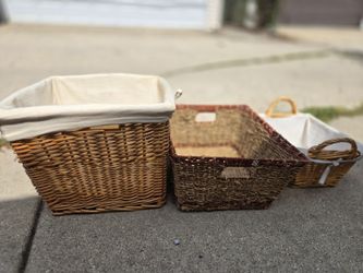 Variety of Woven Baskets