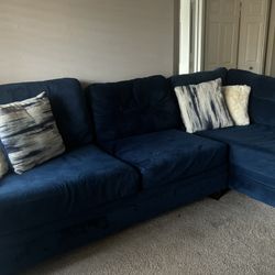 Navy Blue Sectional Sofa