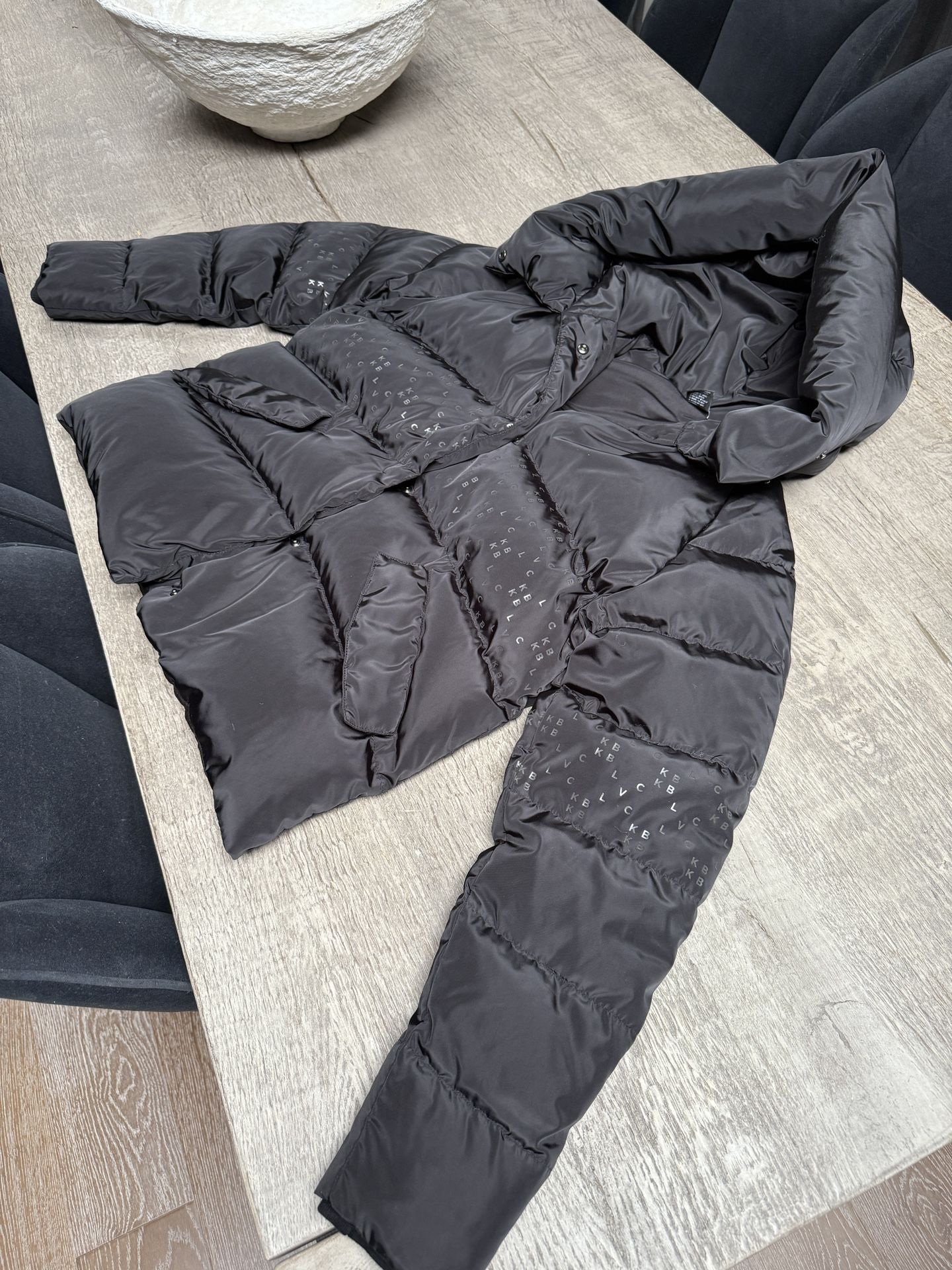 BLVCK Puffer Jacket Down Filled, Sz XS NWOT, Paid $320+tax