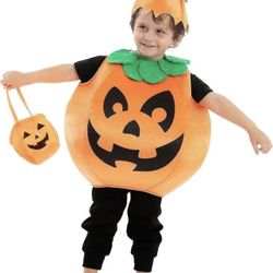 Kids Pumpkin Costume Size 3T