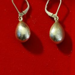 Tk 925 Silver Vintage Aretes $25 