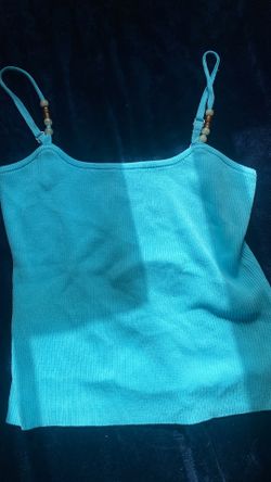 Women’s blue shirt