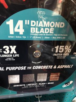 14” MAKITA Dimond Blade