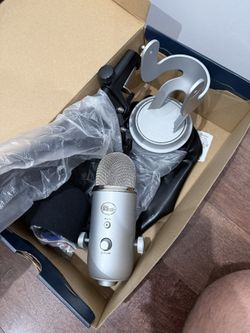 Blue yeti mic Setup