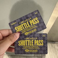 Coachella Weekend 1 shuttle pass