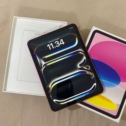NEW APPLE IPAD 11 A16 11TH GEN CELLULAR + WiFi + CASE + USB + WARRANTY