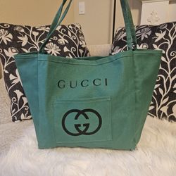 Chic Green Totebag 