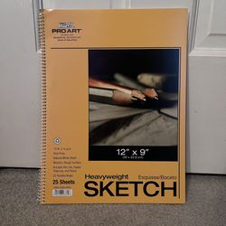 PRO ART Heavyweight Sketchbook - 25 Sheets